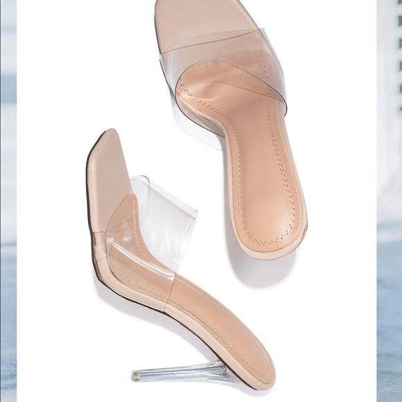 Chase + Chloe Shoes - Clear Heels from Vici - Size 5.5